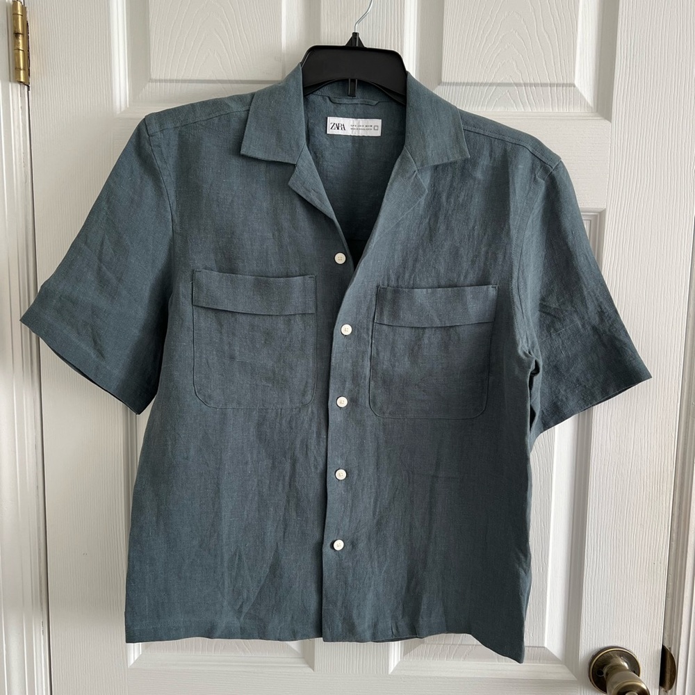 Zara Man Linen Shirt